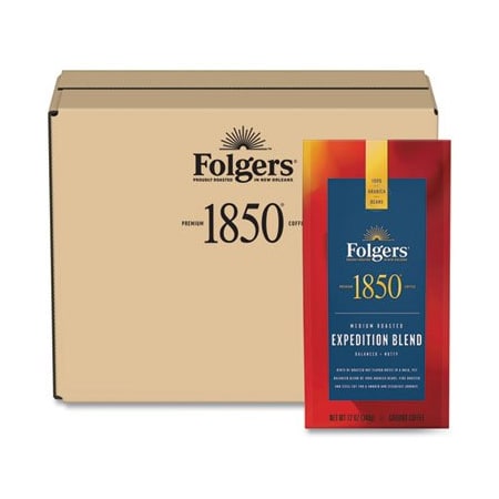 Folgers Coffee Pioneer Blend, Bag, 12 oz, 6 PK 60514